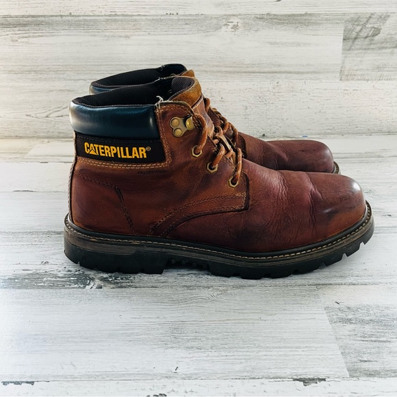 Caterpillar Shoes Caterpillar Mens Outbase 6 Steel Toe Work Boots